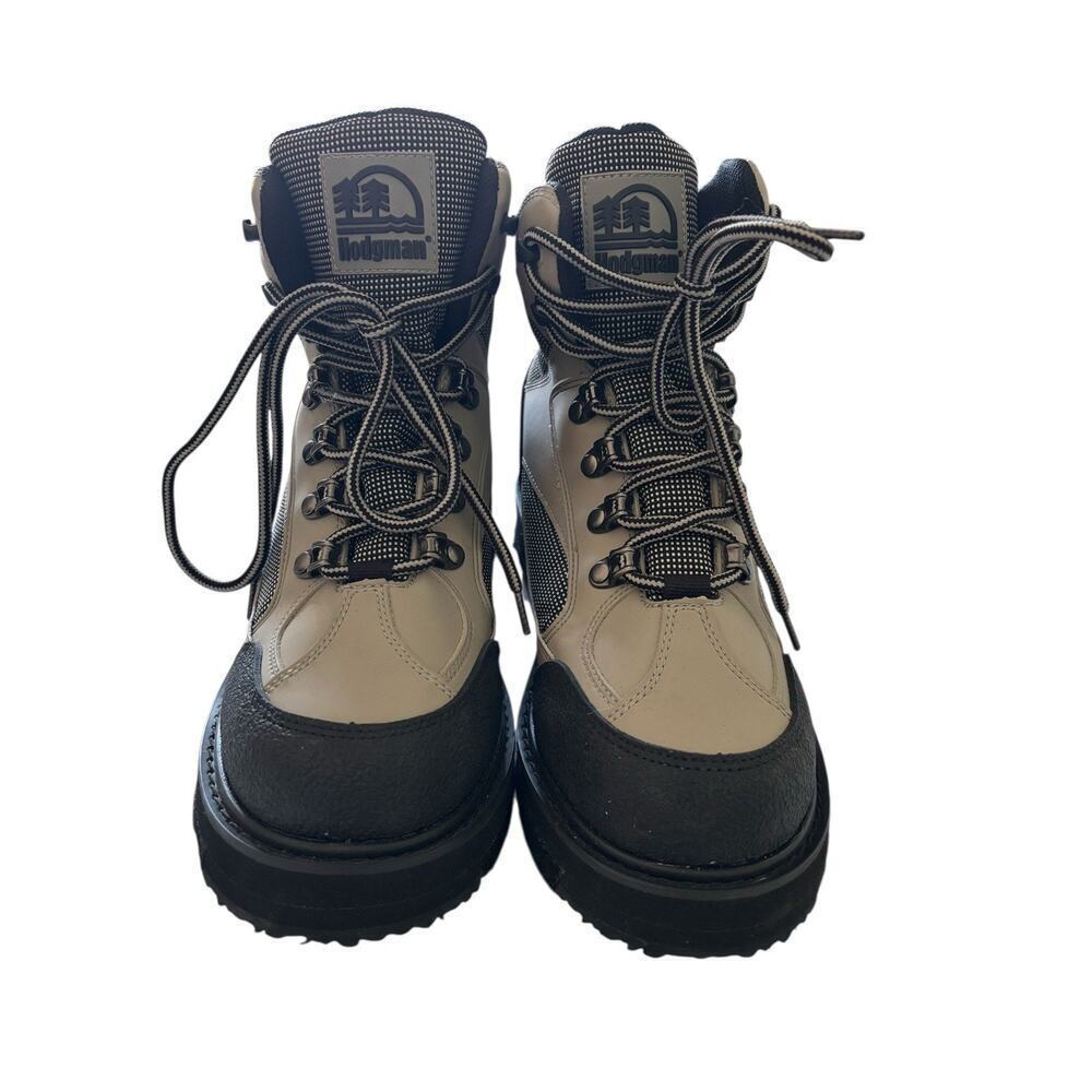 Hodgman Felt Sole Wading Fishing Lace Up Boots Shoes Men's Size 8 Super Clean! - Picture 7 of 8